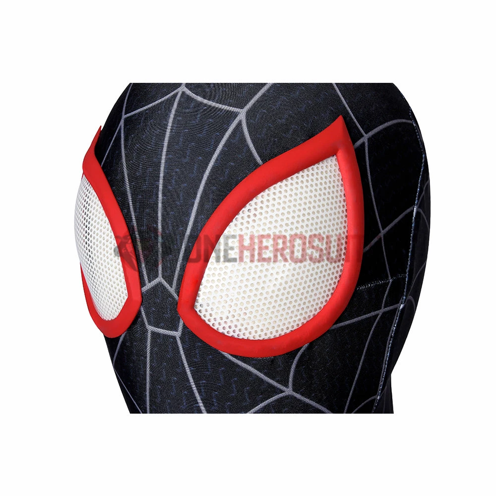 OneHeroSuits Zentai/Jumpsuit Spider-Man Into The Spider-Verse Miles Morales Cosplay Costume HD Printed Jumpsuits 8 OneHeroSuits Zentai/Jumpsuit Spider-Man Into The Spider-Verse Miles Morales Cosplay Costume HD Printed Jumpsuits