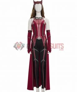 OneHeroSuits Costumes 2021 New Scarlet Witch Cosplay Boots WandaVision Shoes