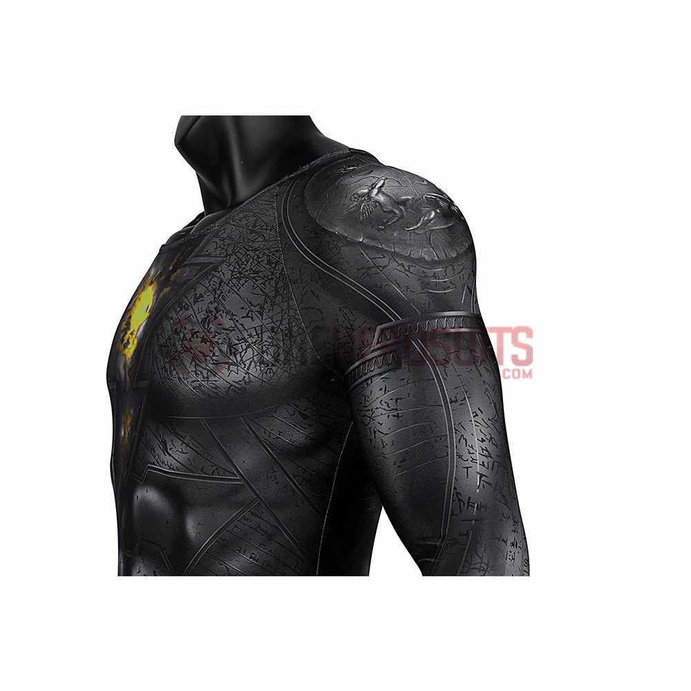 OneHeroSuits Black Adam Cosplay Costume 3D Printed Jumpsuits With Cloak Costumes 16 OneHeroSuits Black Adam Cosplay Costume 3D Printed Jumpsuits With Cloak Costumes