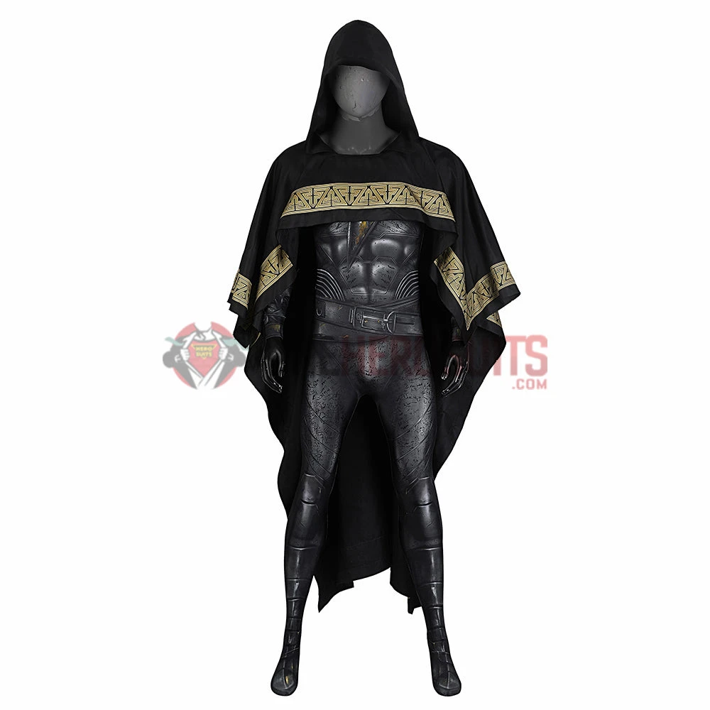 OneHeroSuits Black Adam Cosplay Costume 3D Printed Jumpsuits With Cloak Costumes 5 OneHeroSuits Black Adam Cosplay Costume 3D Printed Jumpsuits With Cloak Costumes