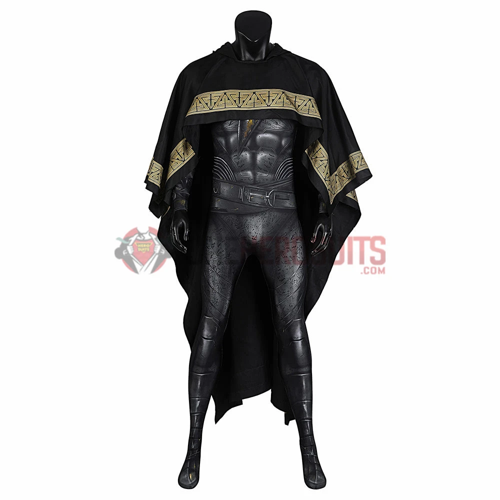 OneHeroSuits Black Adam Cosplay Costume 3D Printed Jumpsuits With Cloak Costumes 6 OneHeroSuits Black Adam Cosplay Costume 3D Printed Jumpsuits With Cloak Costumes