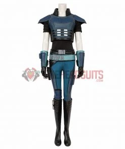 OneHeroSuits Cara Dune Cosplay Costumes The Mandalorian Leather Cosplay Suit