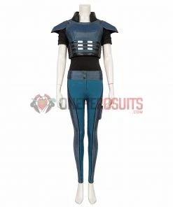 OneHeroSuits Cara Dune Cosplay Costumes The Mandalorian Leather Cosplay Suit