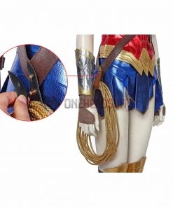 OneHeroSuits Diana Prince Cosplay Costumes Wonder Woman 1984 Red Cosplay Suit