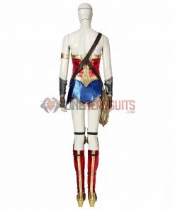 OneHeroSuits Diana Prince Cosplay Costumes Wonder Woman 1984 Red Cosplay Suit