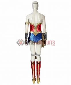 OneHeroSuits Diana Prince Cosplay Costumes Wonder Woman 1984 Red Cosplay Suit