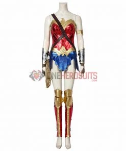 OneHeroSuits Diana Prince Cosplay Costumes Wonder Woman 1984 Red Cosplay Suit