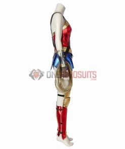 OneHeroSuits Diana Prince Cosplay Costumes Wonder Woman 1984 Red Cosplay Suit