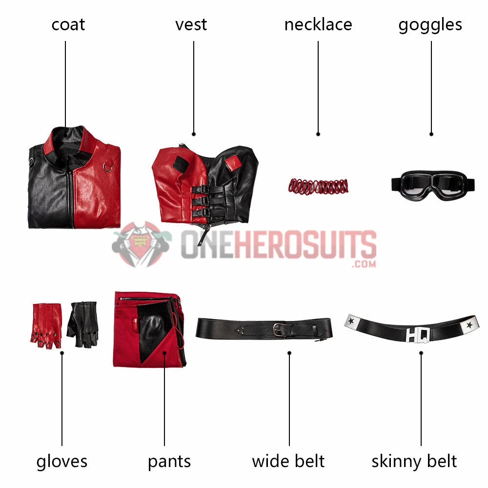 OneHeroSuits The Suicide Squad 2 New Harley Quinn Cosplay Costumes 4 OneHeroSuits The Suicide Squad 2 New Harley Quinn Cosplay Costumes