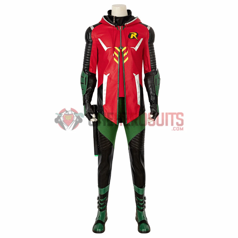 Batman Cosplay Boots Gotham Knights Robin OneHeroSuits 7 Batman Cosplay Boots Gotham Knights Robin OneHeroSuits