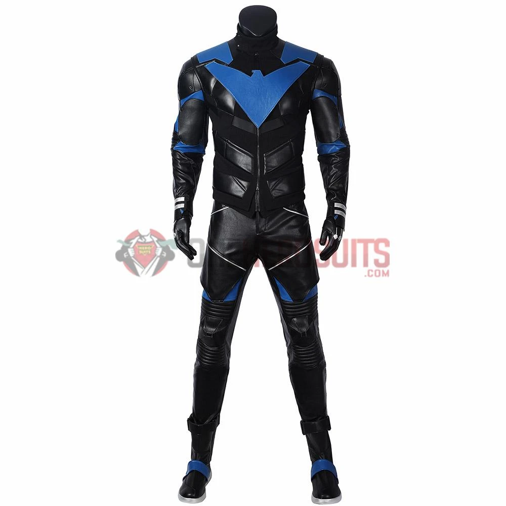 OneHeroSuits Nightwing Cosplay Boots Gotham Knights Shoes Costumes 4 OneHeroSuits Nightwing Cosplay Boots Gotham Knights Shoes Costumes