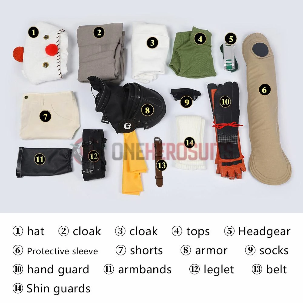 Yuffie Cosplay Costumes FF8 Remastered Intergrade Ver.2 OneHeroSuits 5 Yuffie Cosplay Costumes FF8 Remastered Intergrade Ver.2 OneHeroSuits