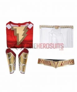 OneHeroSuits Shazam 2 Cospaly Costume Shazam 2 Billy Batson Cosplay Suit Costumes