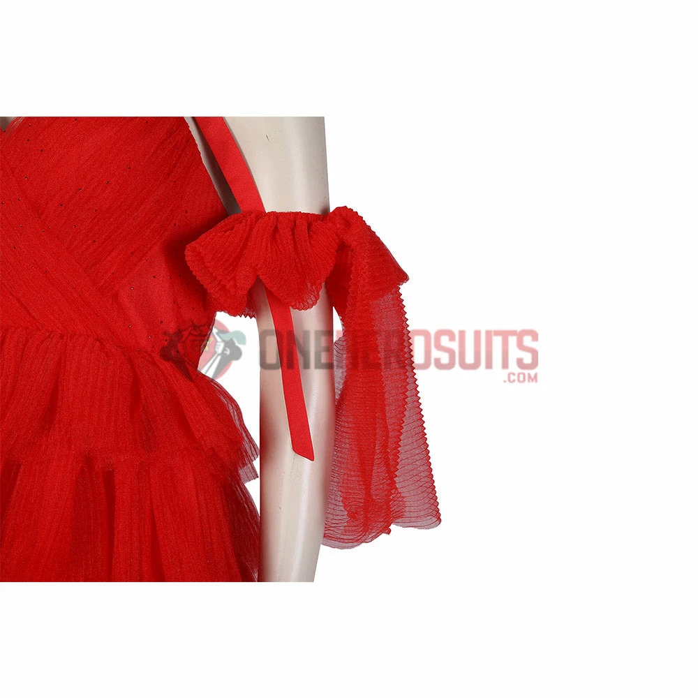 OneHeroSuits The Suicide Squad 2 Harley Quinn Red Dress Cosplay Costume 12 OneHeroSuits The Suicide Squad 2 Harley Quinn Red Dress Cosplay Costume