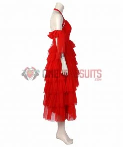 OneHeroSuits The Suicide Squad 2 Harley Quinn Red Dress Cosplay Costume 34 OneHeroSuits The Suicide Squad 2 Harley Quinn Red Dress Cosplay Costume