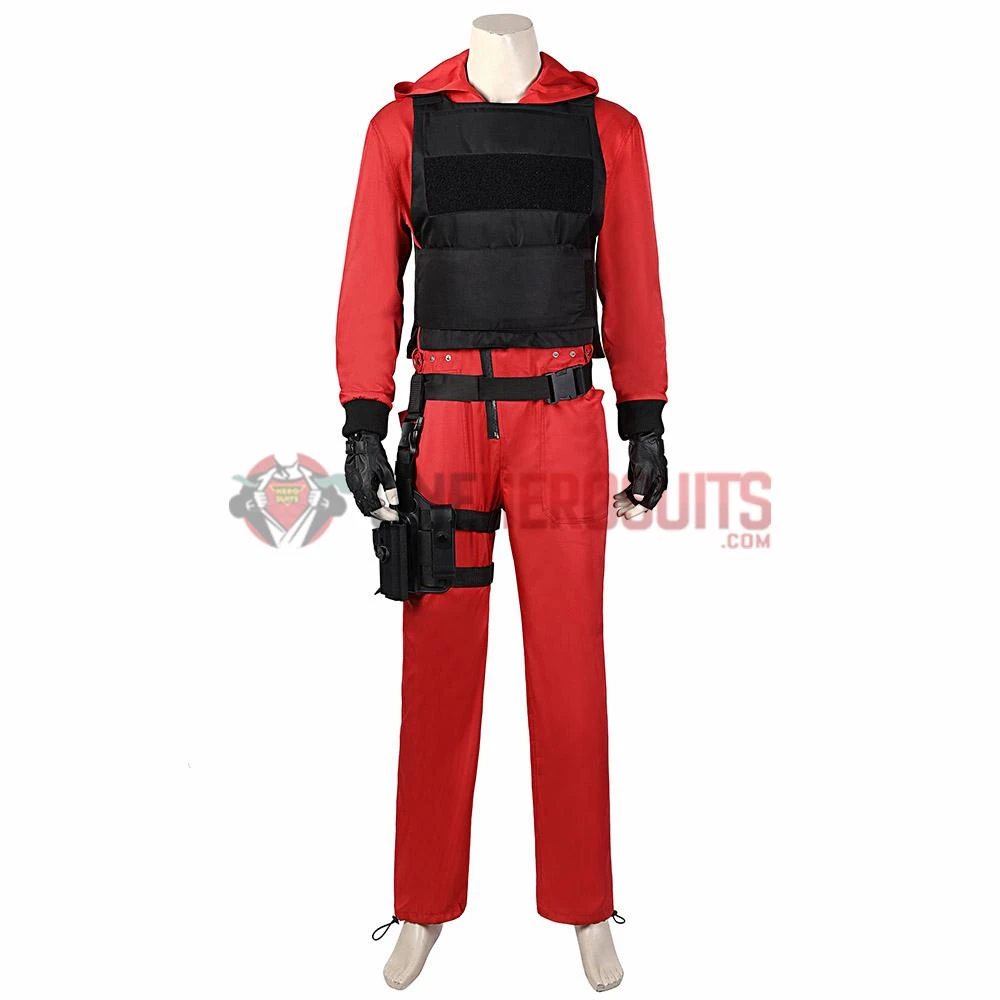 OneHeroSuits Costumes Money Heist Cosplay Costume La Casa De Pape Suit With Vest 5 OneHeroSuits Costumes Money Heist Cosplay Costume La Casa De Pape Suit With Vest