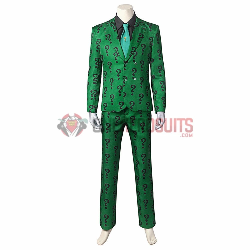 OneHeroSuits Edward Nygma Cospaly Costume 1960s Batman Riddler Suit Costumes 7 OneHeroSuits Edward Nygma Cospaly Costume 1960s Batman Riddler Suit Costumes