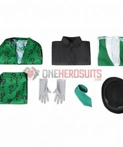 OneHeroSuits Edward Nygma Cospaly Costume 1960s Batman Riddler Suit Costumes 29 OneHeroSuits Edward Nygma Cospaly Costume 1960s Batman Riddler Suit Costumes