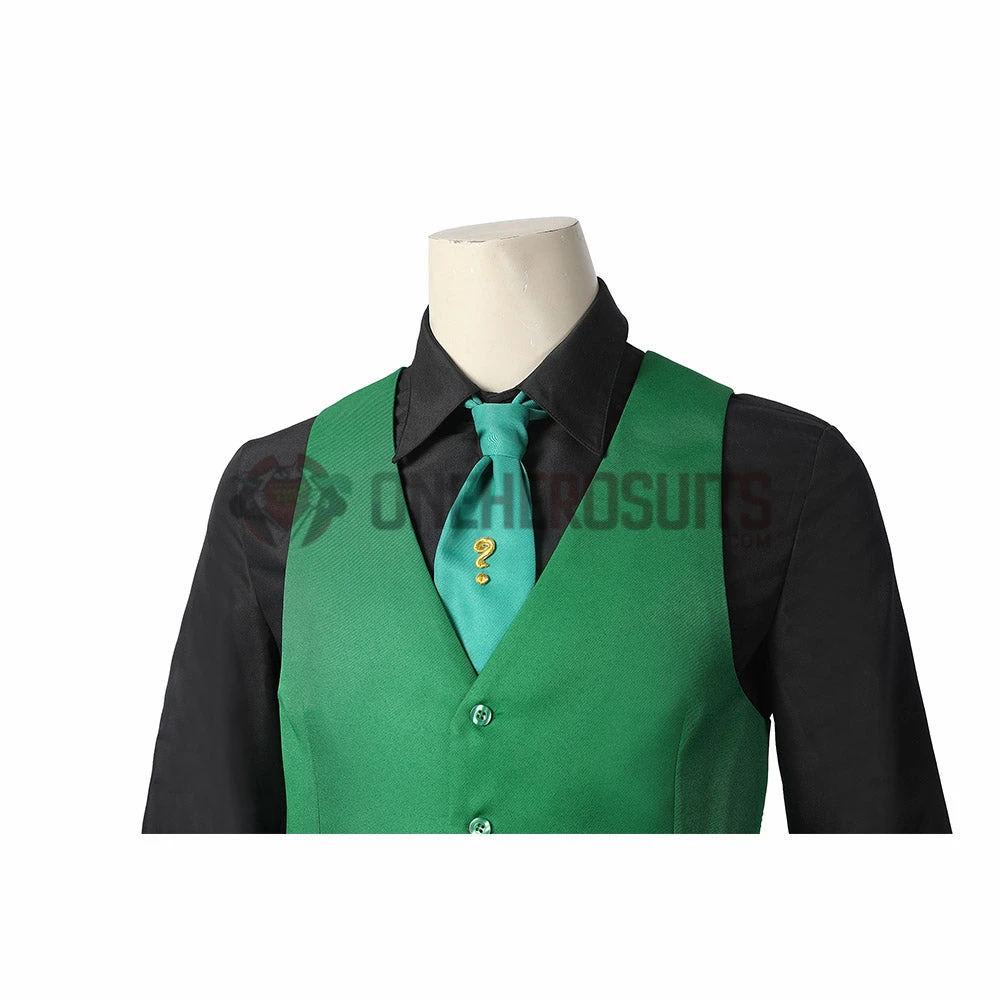 OneHeroSuits Edward Nygma Cospaly Costume 1960s Batman Riddler Suit Costumes 18 OneHeroSuits Edward Nygma Cospaly Costume 1960s Batman Riddler Suit Costumes