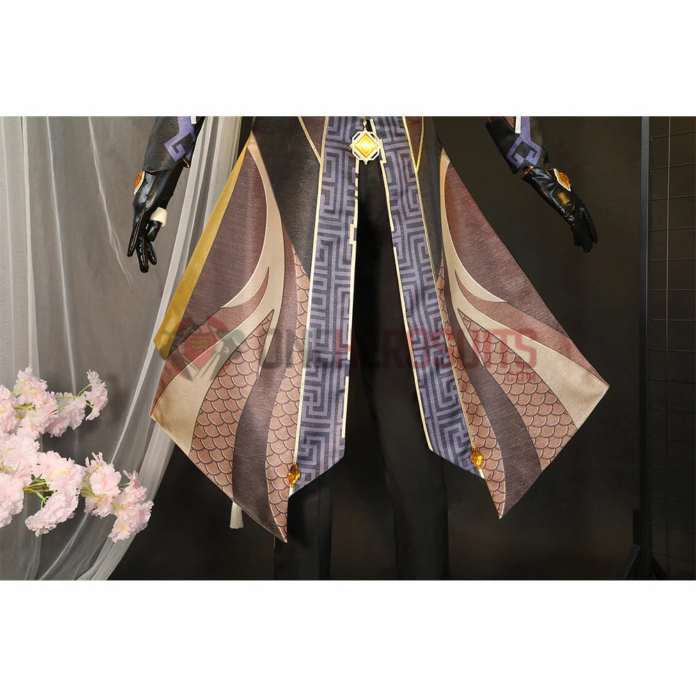 OneHeroSuits Genshin Impact Zhongli Cosplay Costumes 26 OneHeroSuits Genshin Impact Zhongli Cosplay Costumes