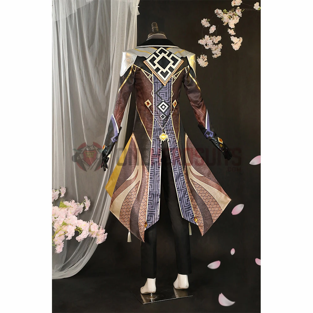 OneHeroSuits Genshin Impact Zhongli Cosplay Costumes 7 OneHeroSuits Genshin Impact Zhongli Cosplay Costumes