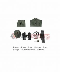 OneHeroSuits Obi Wan Kenobi Cosplay Costumes Star Wars Imperial Military Green Suits