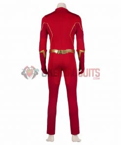OneHeroSuits The Flash Season 8 Cosplay Costumes With Gold Boots 42 OneHeroSuits The Flash Season 8 Cosplay Costumes With Gold Boots