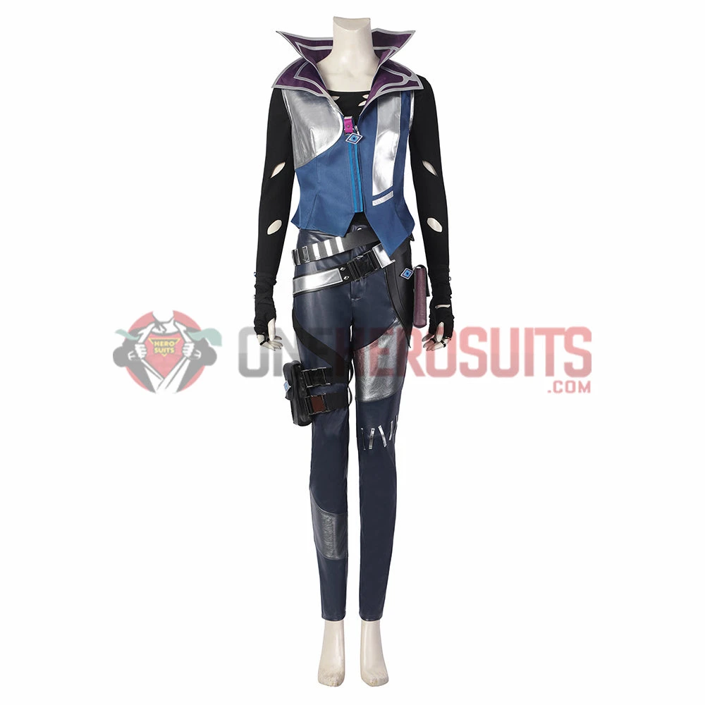 OneHeroSuits Valorant Cosplay Costumes Fade Cosplay Suits 5 OneHeroSuits Valorant Cosplay Costumes Fade Cosplay Suits