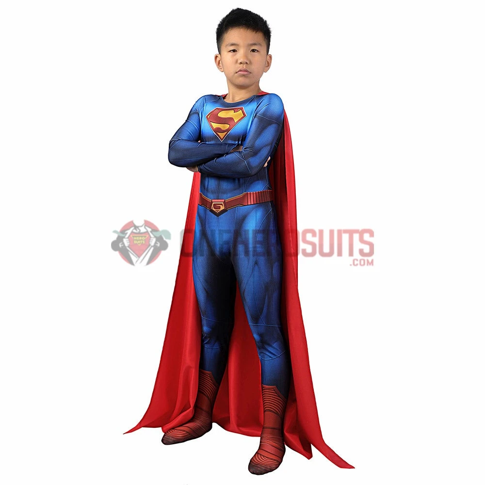OneHeroSuits Kids Cosplay Kids Superman And Lois Cosplay Suit Superman Spandex BodySuit 6 OneHeroSuits Kids Cosplay Kids Superman And Lois Cosplay Suit Superman Spandex BodySuit