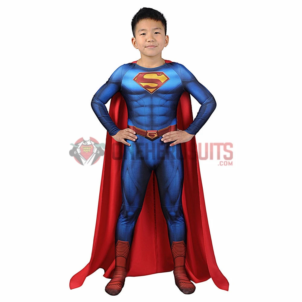 OneHeroSuits Kids Cosplay Kids Superman And Lois Cosplay Suit Superman Spandex BodySuit 5 OneHeroSuits Kids Cosplay Kids Superman And Lois Cosplay Suit Superman Spandex BodySuit