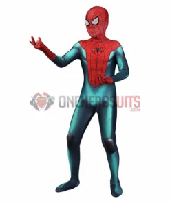 OneHeroSuits Kids Spider-man Cosplay Suit Miles Morales PS5 Great Responsibility Spandex BodySuit 23 OneHeroSuits Kids Spider-man Cosplay Suit Miles Morales PS5 Great Responsibility Spandex BodySuit