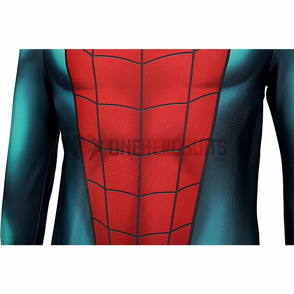OneHeroSuits Kids Spider-man Cosplay Suit Miles Morales PS5 Great Responsibility Spandex BodySuit 14 OneHeroSuits Kids Spider-man Cosplay Suit Miles Morales PS5 Great Responsibility Spandex BodySuit