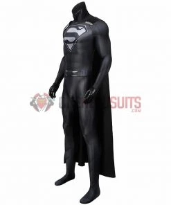 SuperMan Cosplay Costumes Justice League Superman Black Spandex OneHeroSuits