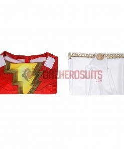 OneHeroSuits Shazam 2 Fury Of The Gods Cosplay Costume 3D Printed Jumpsuits With Cloak