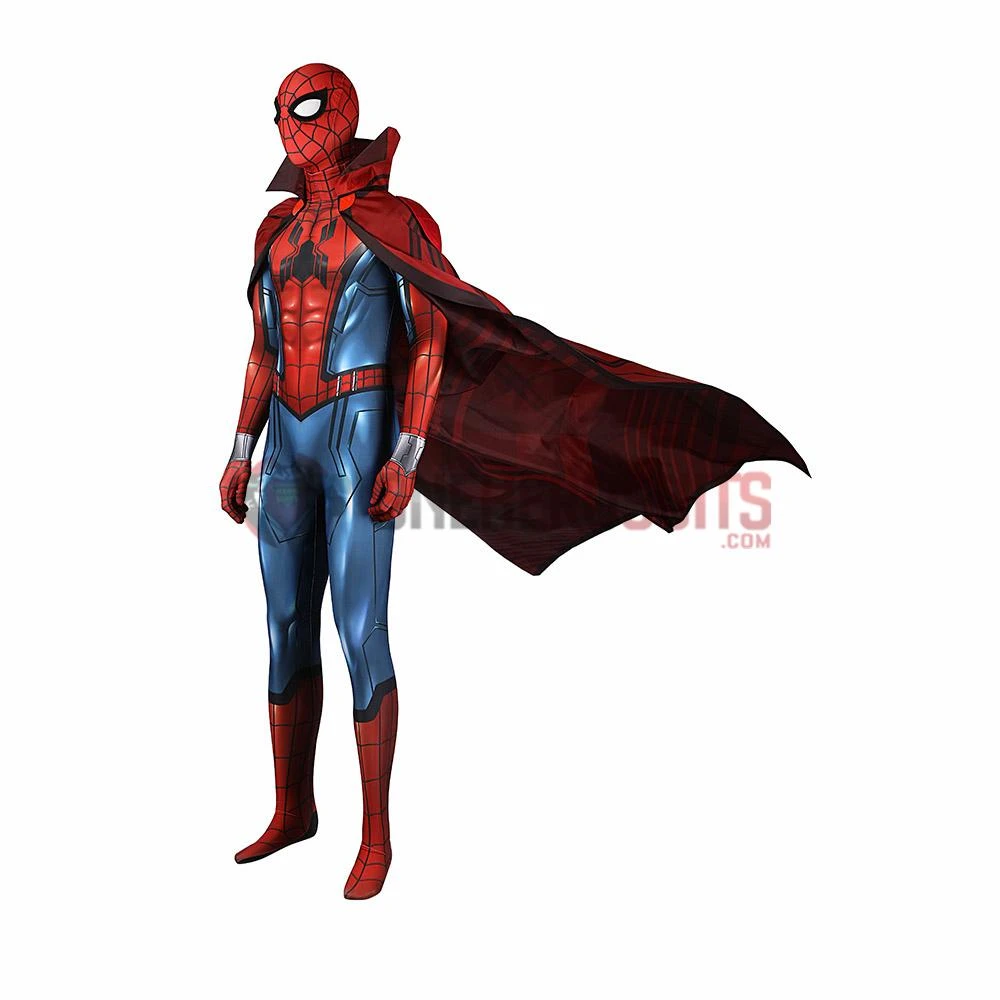 OneHeroSuits Zombie Hunter Spider-man Cosplay Costume 3D Printed Jumpsuits With Cloak 5 OneHeroSuits Zombie Hunter Spider-man Cosplay Costume 3D Printed Jumpsuits With Cloak