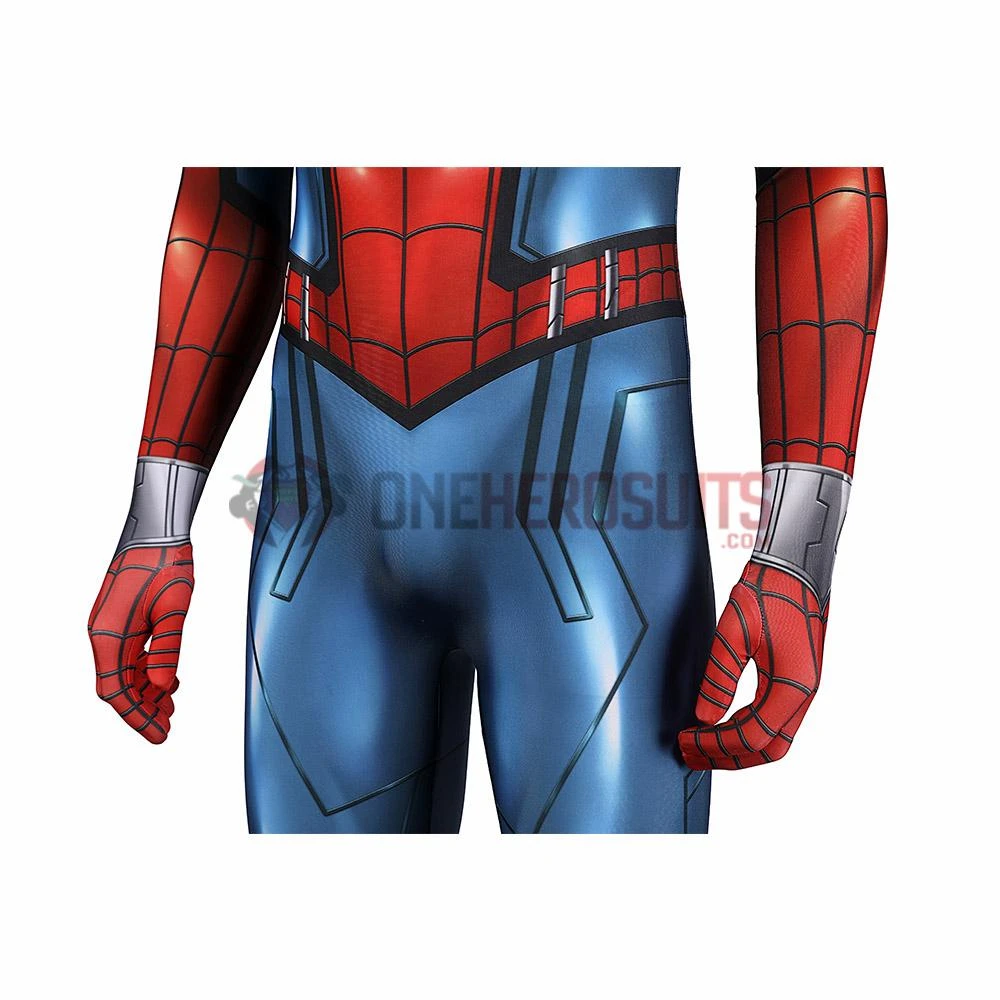 OneHeroSuits Zombie Hunter Spider-man Cosplay Costume 3D Printed Jumpsuits With Cloak 22 OneHeroSuits Zombie Hunter Spider-man Cosplay Costume 3D Printed Jumpsuits With Cloak