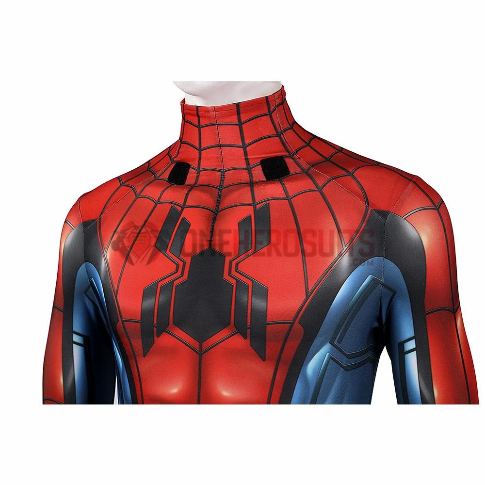OneHeroSuits Zombie Hunter Spider-man Cosplay Costume 3D Printed Jumpsuits With Cloak 18 OneHeroSuits Zombie Hunter Spider-man Cosplay Costume 3D Printed Jumpsuits With Cloak