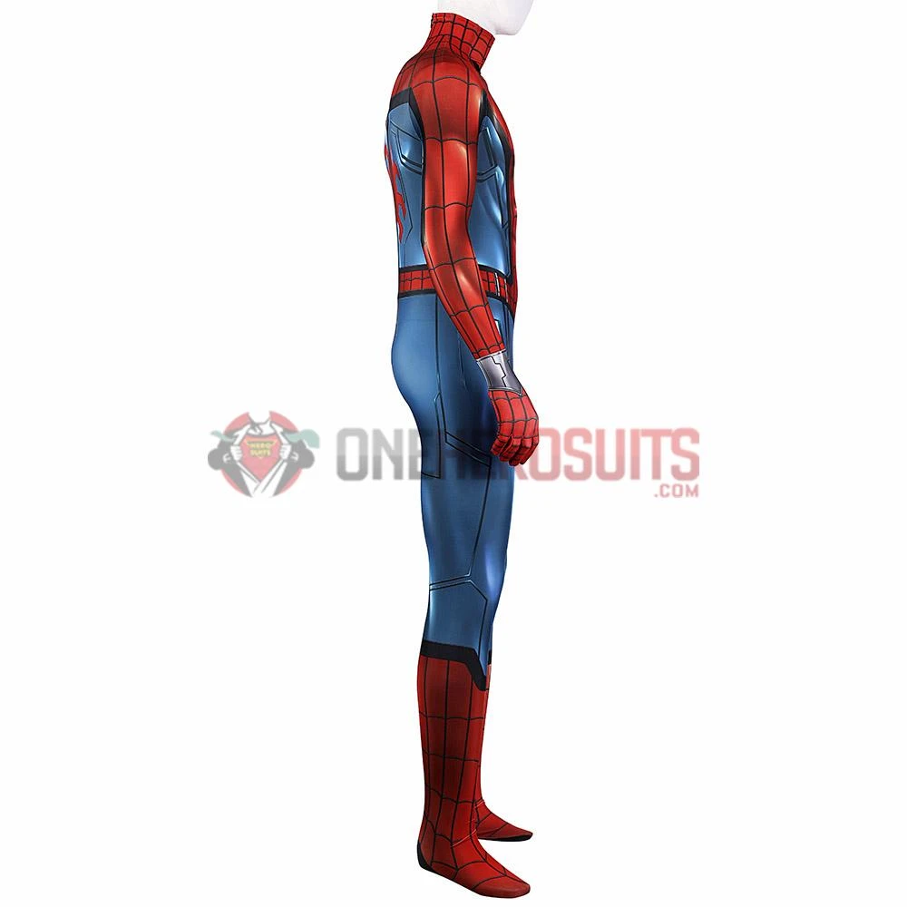 OneHeroSuits Zombie Hunter Spider-man Cosplay Costume 3D Printed Jumpsuits With Cloak 14 OneHeroSuits Zombie Hunter Spider-man Cosplay Costume 3D Printed Jumpsuits With Cloak