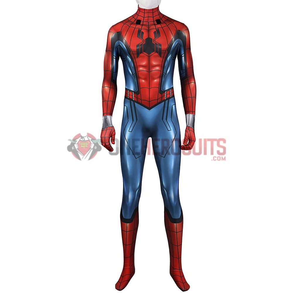 OneHeroSuits Zombie Hunter Spider-man Cosplay Costume 3D Printed Jumpsuits With Cloak 11 OneHeroSuits Zombie Hunter Spider-man Cosplay Costume 3D Printed Jumpsuits With Cloak