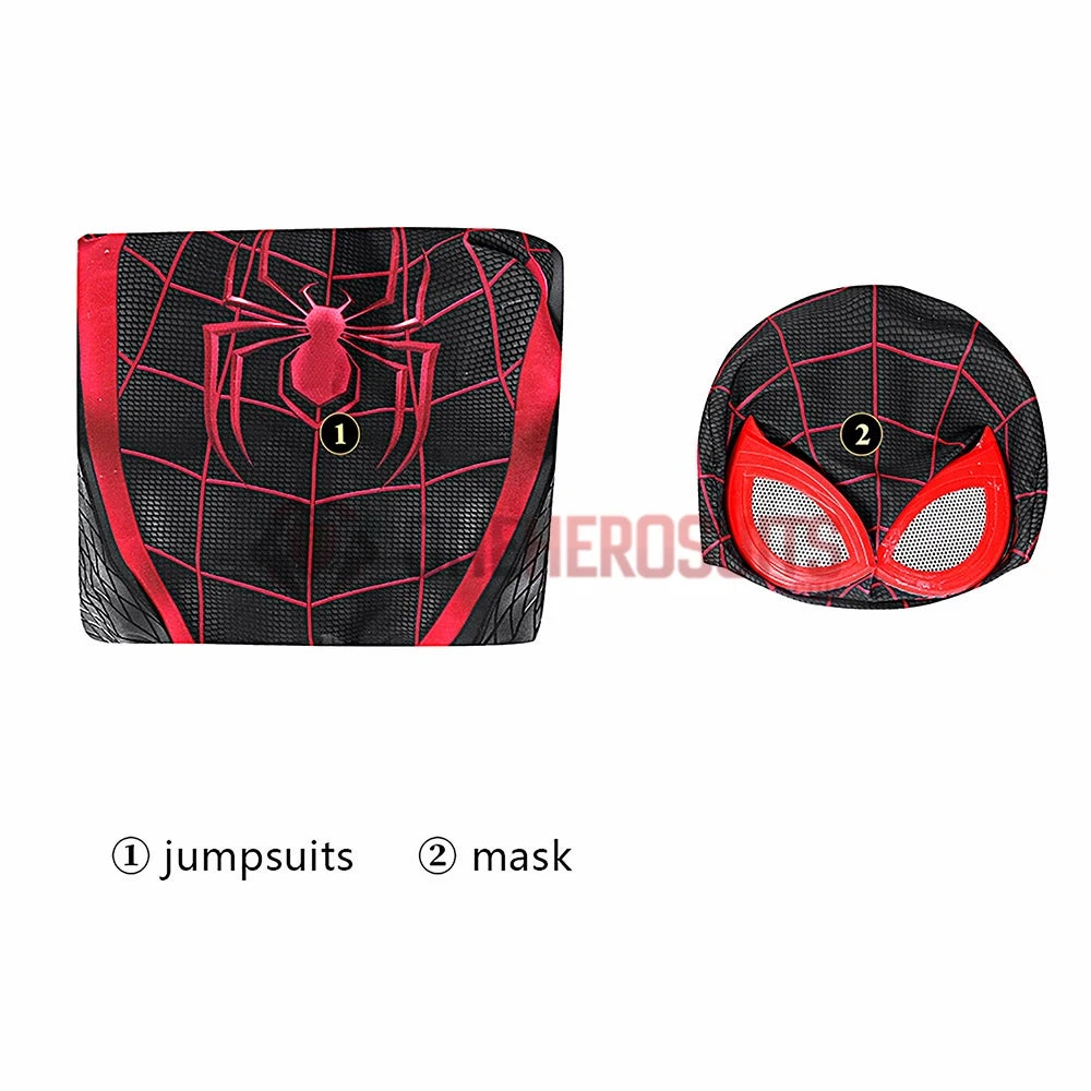 OneHeroSuits Spiderman 2 PS5 Cosplay Suit Miles Morales Bodysuit 4 OneHeroSuits Spiderman 2 PS5 Cosplay Suit Miles Morales Bodysuit