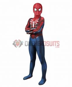 OneHeroSuits Zentai/Jumpsuit Kids Spider-man 2 Cosplay Suit Ps5 Peter Parker Spandex BodySuit
