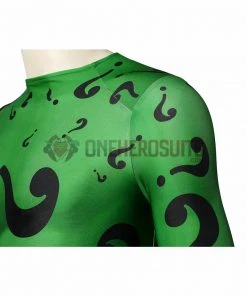 OneHeroSuits Batman Forever Riddler Cosplay Costume Jim Carrey Edition 3D Printed Jumpsuits