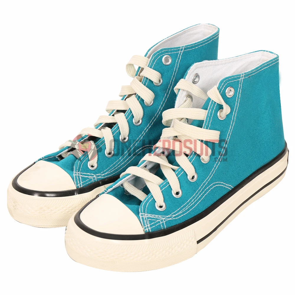 OneHeroSuits Costumes Spiderman Gwen Stacy Cosplay Boots Across The Spider-Verse Cotton Shoes 6 OneHeroSuits Costumes Spiderman Gwen Stacy Cosplay Boots Across The Spider-Verse Cotton Shoes