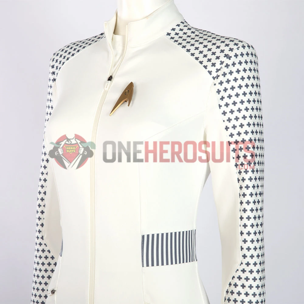 OneHeroSuits Star Trek Cosplay Costumes Nurse Chapel White Top Level Suits 20 OneHeroSuits Star Trek Cosplay Costumes Nurse Chapel White Top Level Suits
