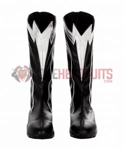 OneHeroSuits Costumes Meena Dhawan Cosplay Boots Black Flash Top Level Shoes