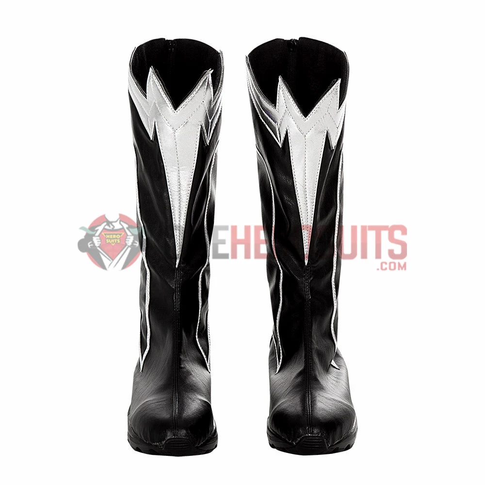 OneHeroSuits Costumes Meena Dhawan Cosplay Boots Black Flash Top Level Shoes 4 OneHeroSuits Costumes Meena Dhawan Cosplay Boots Black Flash Top Level Shoes