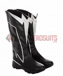 OneHeroSuits Costumes Meena Dhawan Cosplay Boots Black Flash Top Level Shoes 8 OneHeroSuits Costumes Meena Dhawan Cosplay Boots Black Flash Top Level Shoes