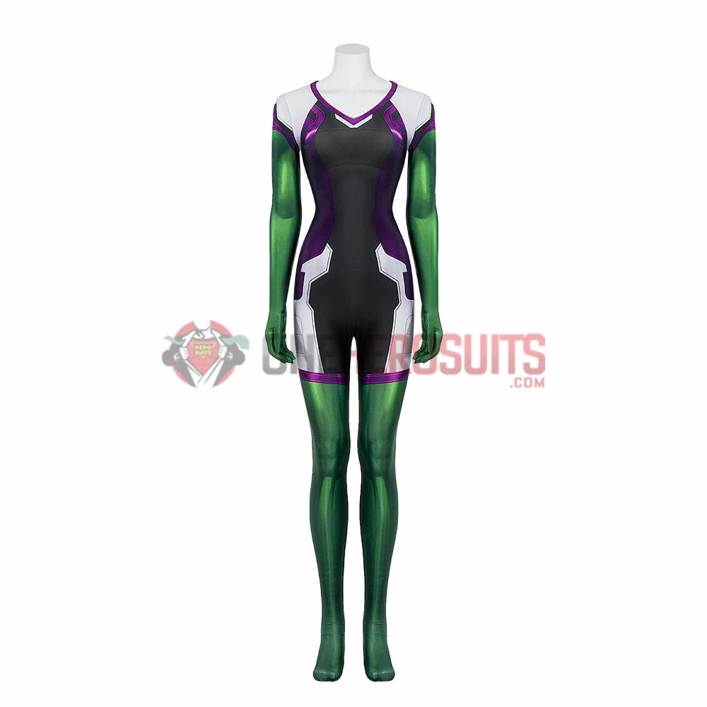 OneHeroSuits Female Hulk Cosplay Costumes She-Hulk Bodysuit 4 OneHeroSuits Female Hulk Cosplay Costumes She-Hulk Bodysuit