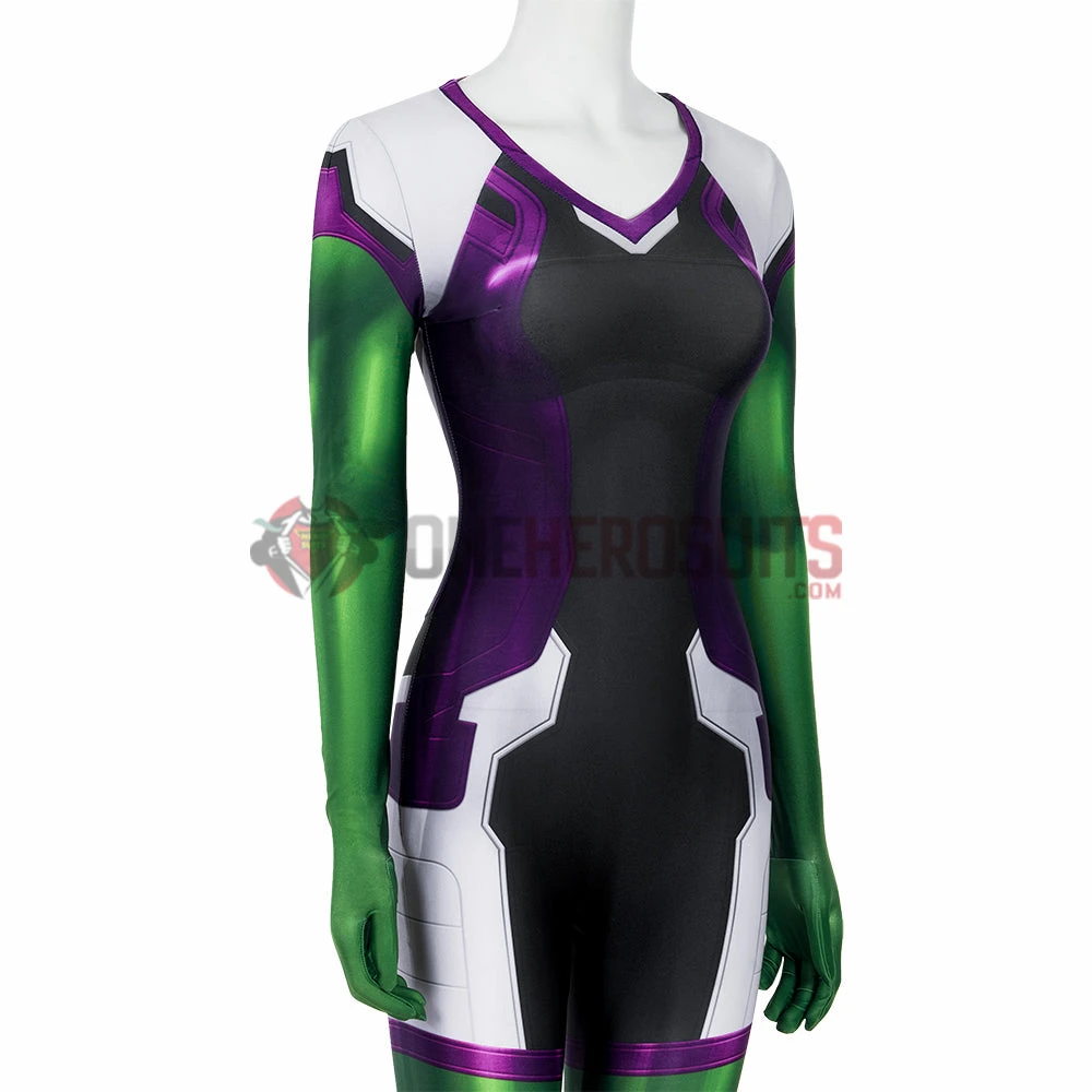 OneHeroSuits Female Hulk Cosplay Costumes She-Hulk Bodysuit 8 OneHeroSuits Female Hulk Cosplay Costumes She-Hulk Bodysuit