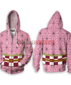 OneHeroSuits Demon Slayer Hoodies Unisex Animation 3D Print Hooded Sweatshirt